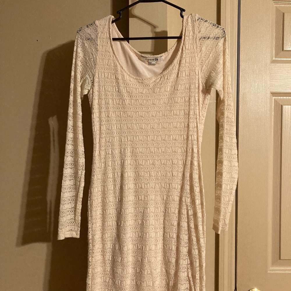 Blush, small Forever 21 lace dress